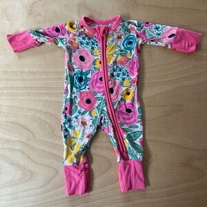 Little Sleepies Secret Garden Zippy in size Preemie
